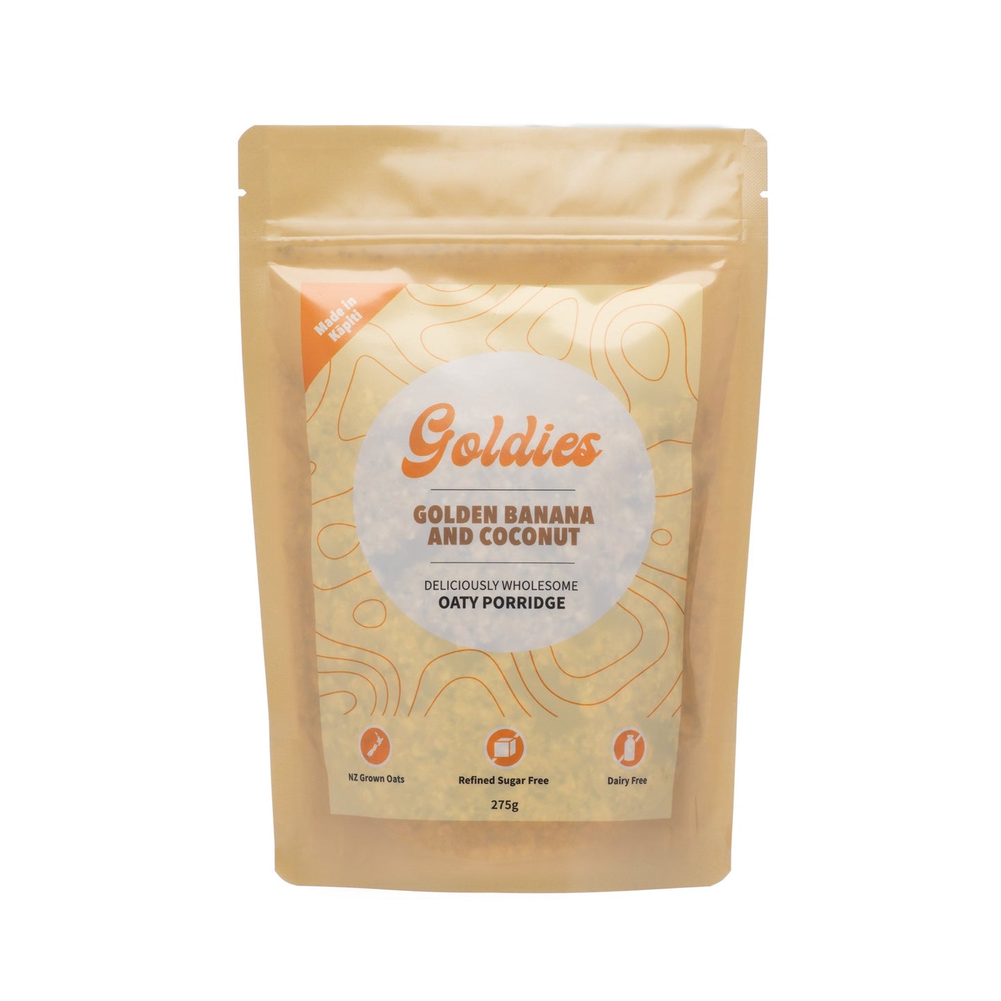Golden Banana & Coconut Oaty Porridge
