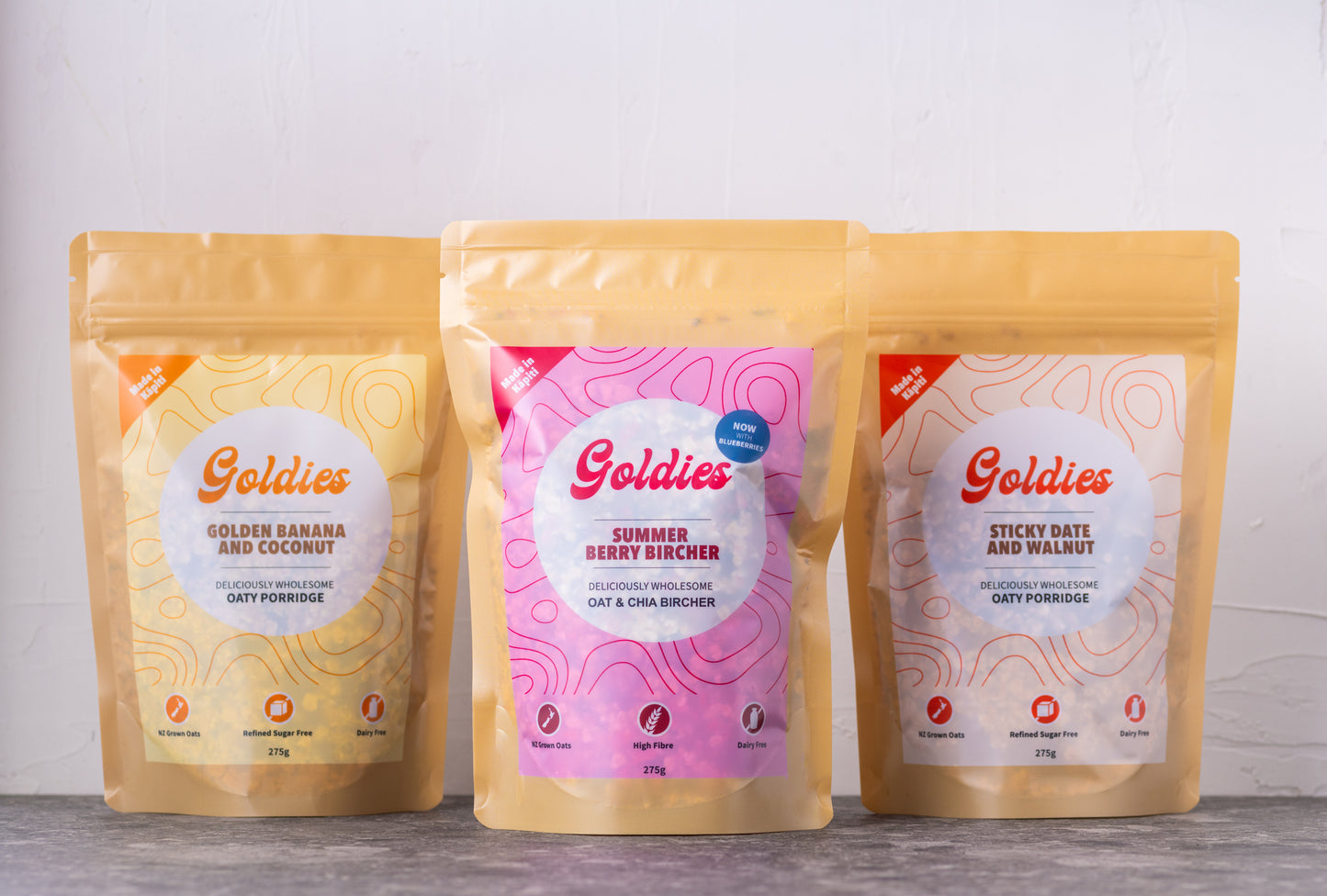Low Carb and Oat Packaging Run Out