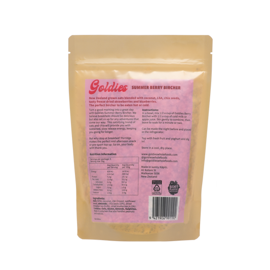 Summer Berry Oat Bircher 1KG