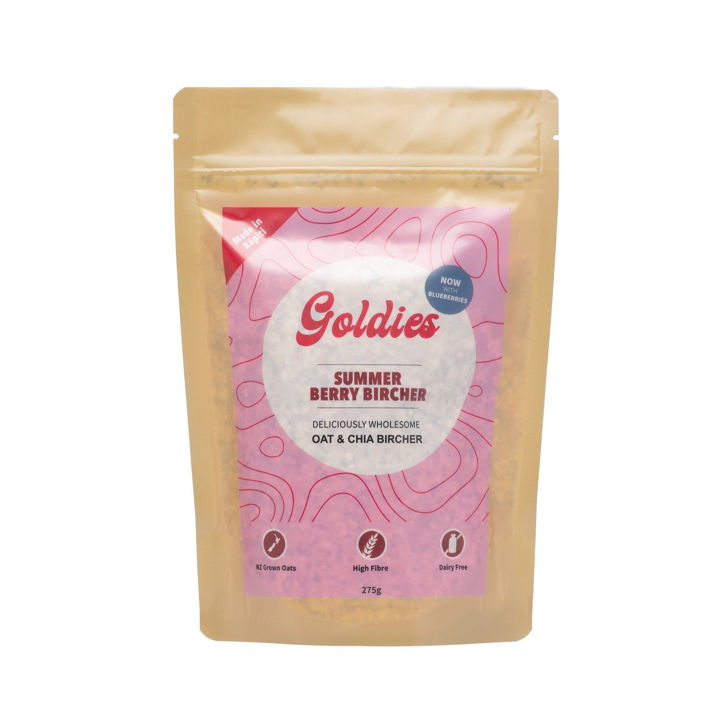 Summer Berry Oaty Bircher