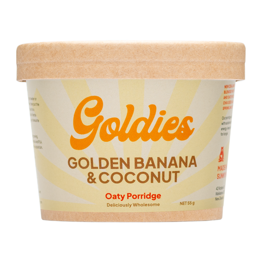 Golden Banana & Coconut Oaty Porridge