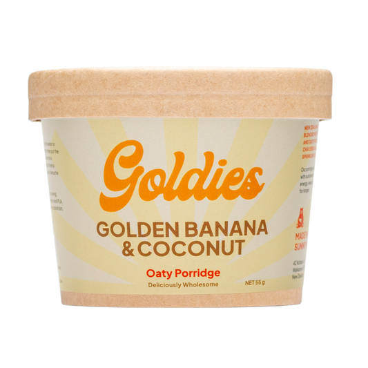 Golden Banana & Coconut Oaty Porridge