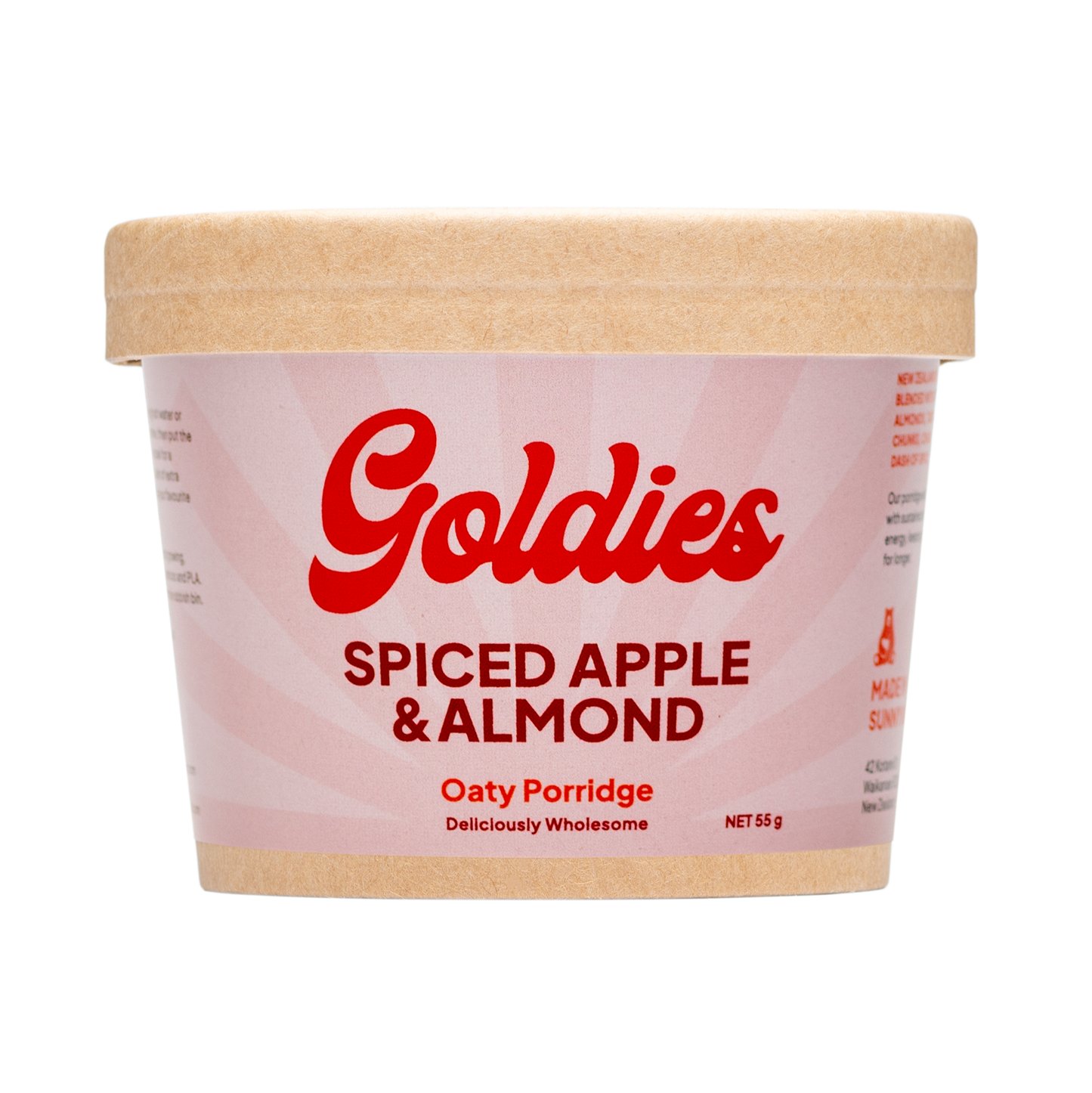 Spiced Apple & Almond Oaty Porridge