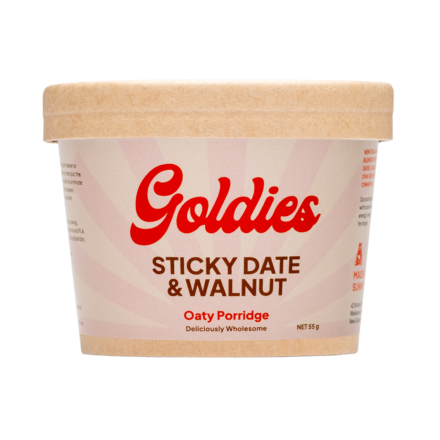 Sticky Date & Walnut Oaty Porridge