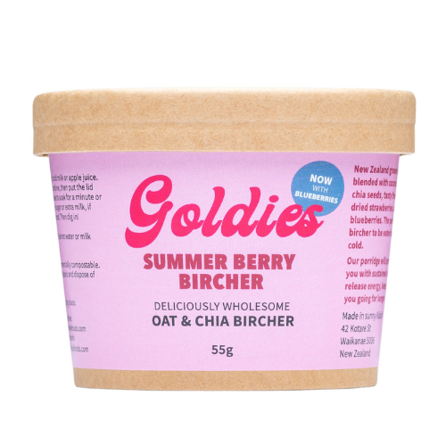 Summer Berry Oaty Bircher