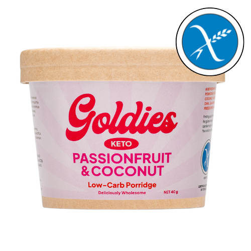 Passionfruit & Coconut Keto Porridge 40g