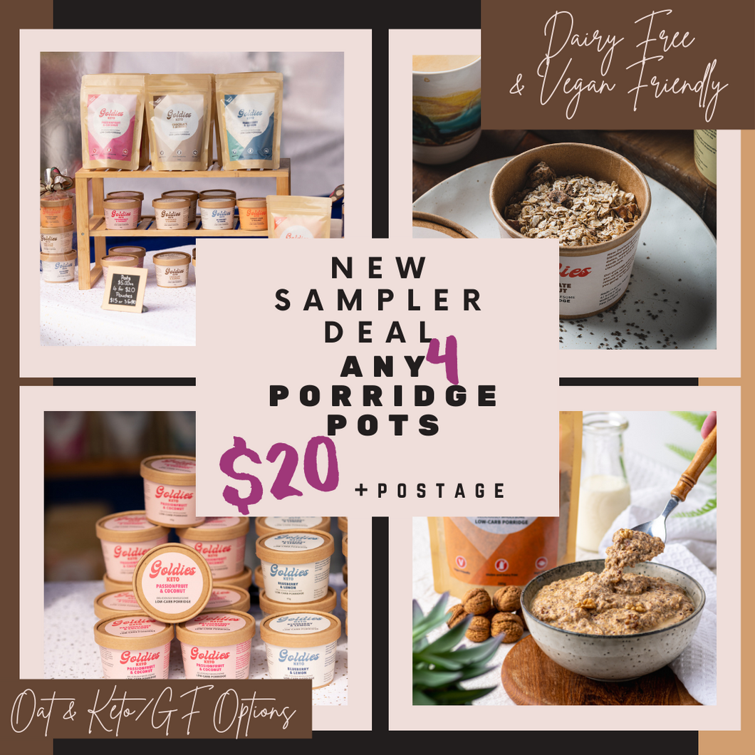 Keto & Oaty Porridge Sampler Deal