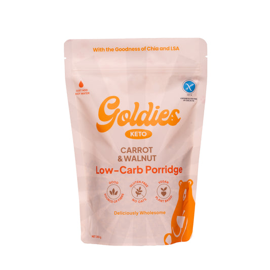 Carrot Cake & Walnut Keto Porridge