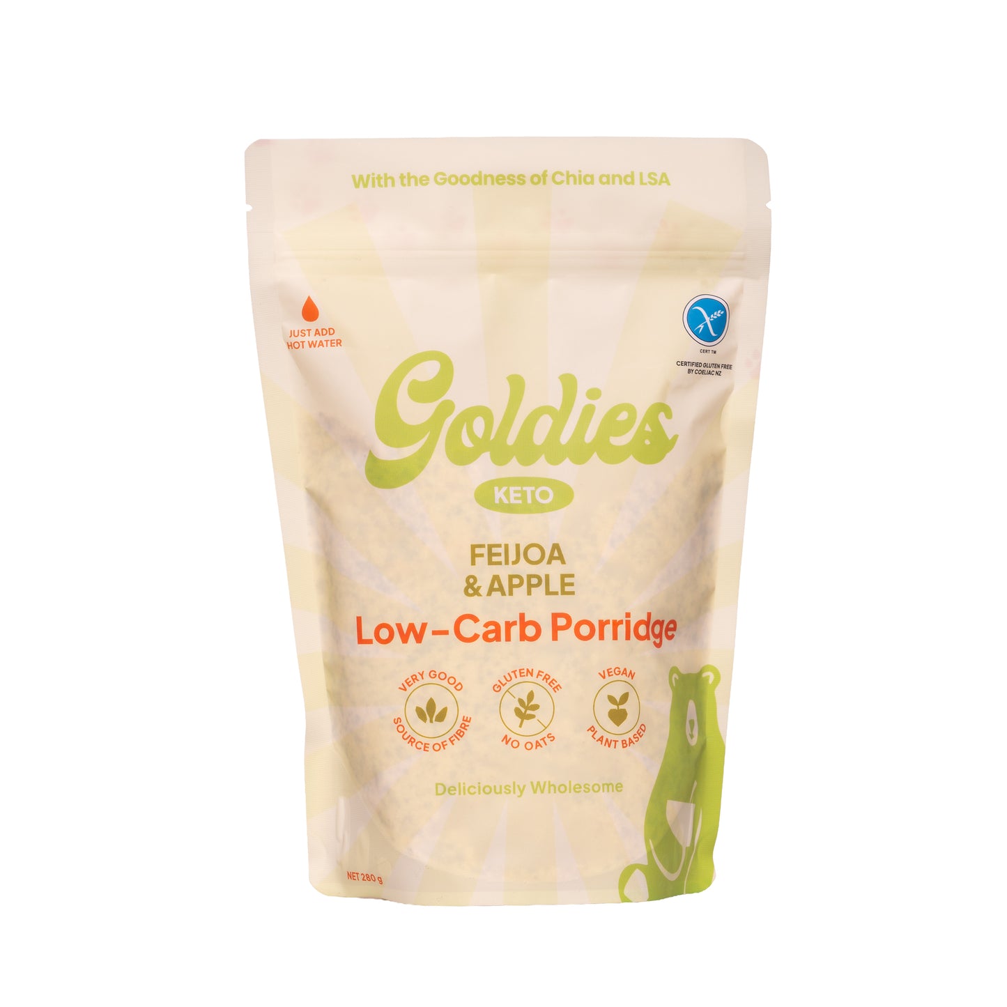 Feijoa & Apple Keto Porridge