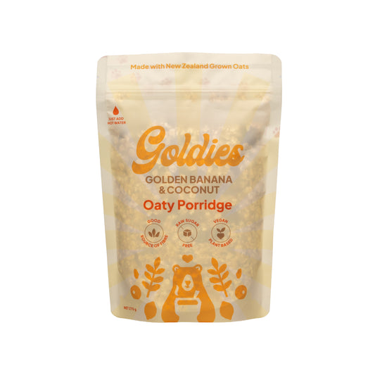 Golden Banana & Coconut Oaty Porridge