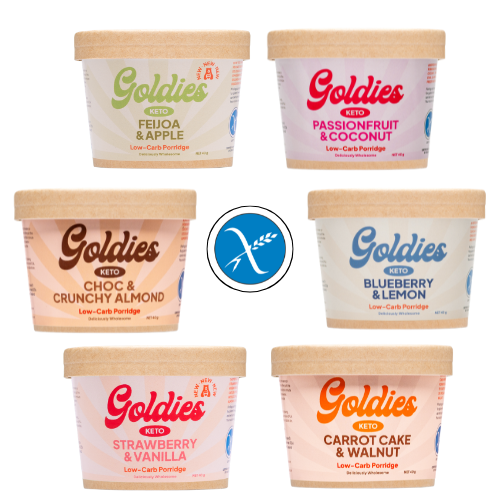 Keto Porridge Mixed Box (18 Pots)