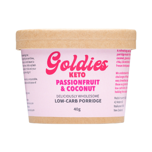 Passionfruit & Coconut Keto Porridge 40g
